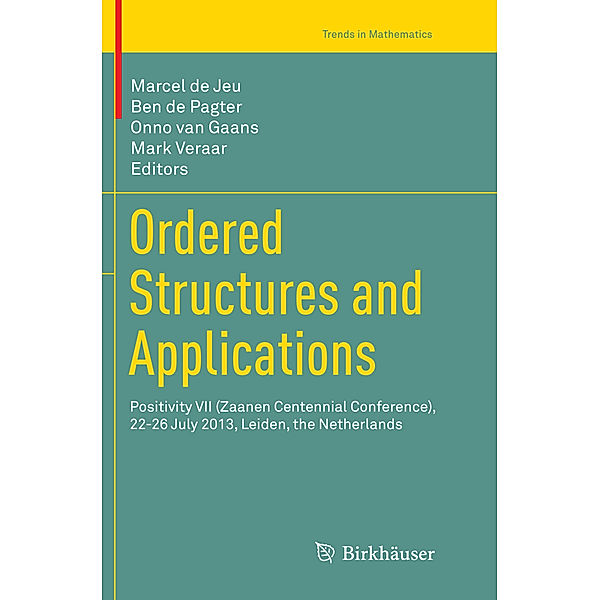 Ordered Structures and Applications