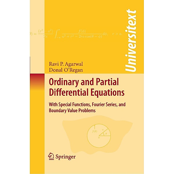 Ordinary and Partial Differential Equations / Universitext, Ravi P. Agarwal, Donal O'Regan