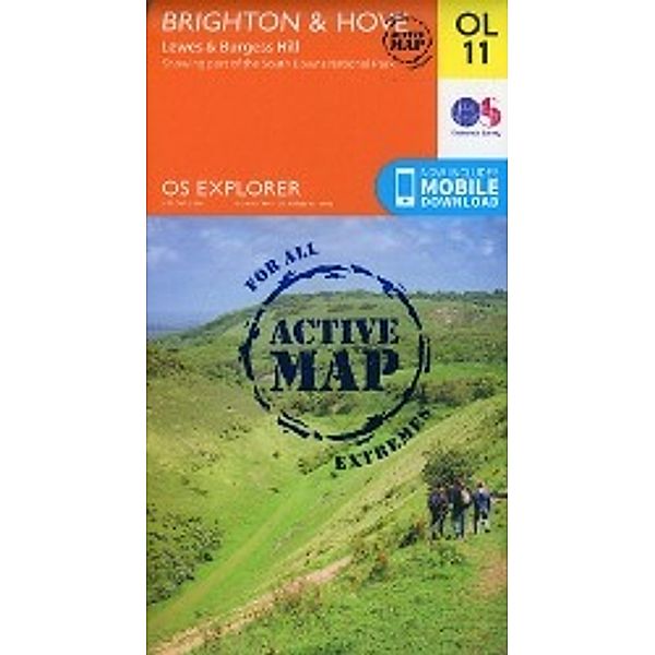 Ordnance Survey: Brighton & Hove 1 : 25 000, Ordnance Survey