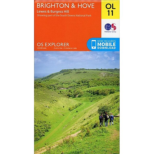 Ordnance Survey: Brighton & Hove, Lewes & Burgess Hill, Ordnance Survey