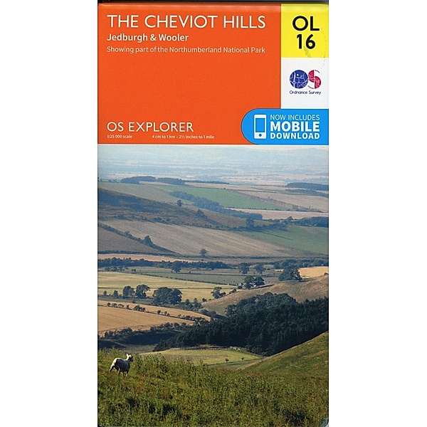 Ordnance Survey: Cheviot Hills, Jedburgh & Wooler 1 : 25 000, Ordnance Survey