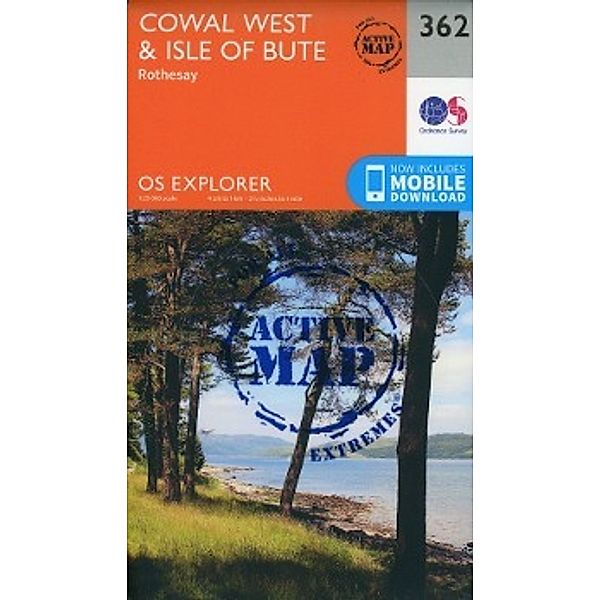 Ordnance Survey: Cowal West and Isle of Bute 1 : 25 000, Ordnance Survey
