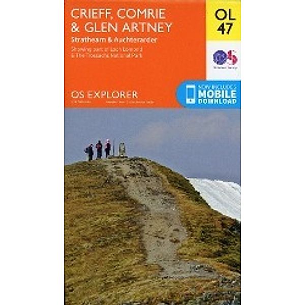 Ordnance Survey: Crieff, Comrie & Glen Artney 1 : 25 000, Ordnance Survey