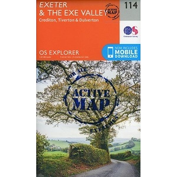 Ordnance Survey: Exeter and the Exe Valley 1 : 25 000, Ordnance Survey