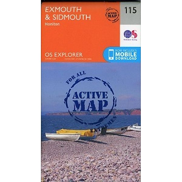 Ordnance Survey: Exmouth and Sidmouth 1 : 25 000, Ordnance Survey