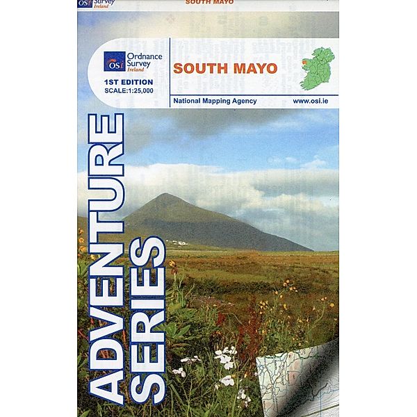 Ordnance Survey Irland / Touristische Karte South Mayo