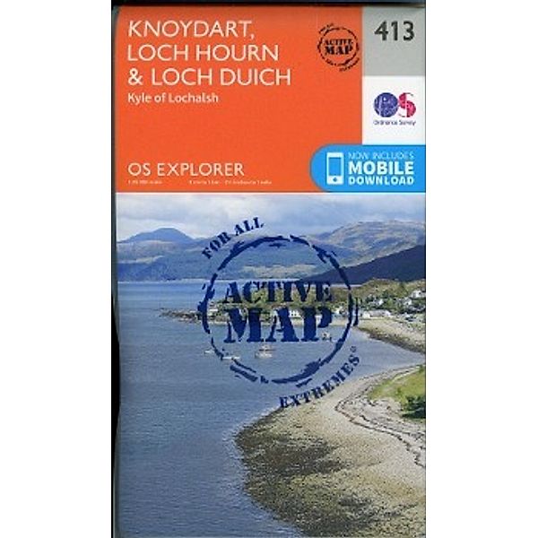 Ordnance Survey: Knoydart, Loch Hourn and Loch Duich 1 : 25, Ordnance Survey