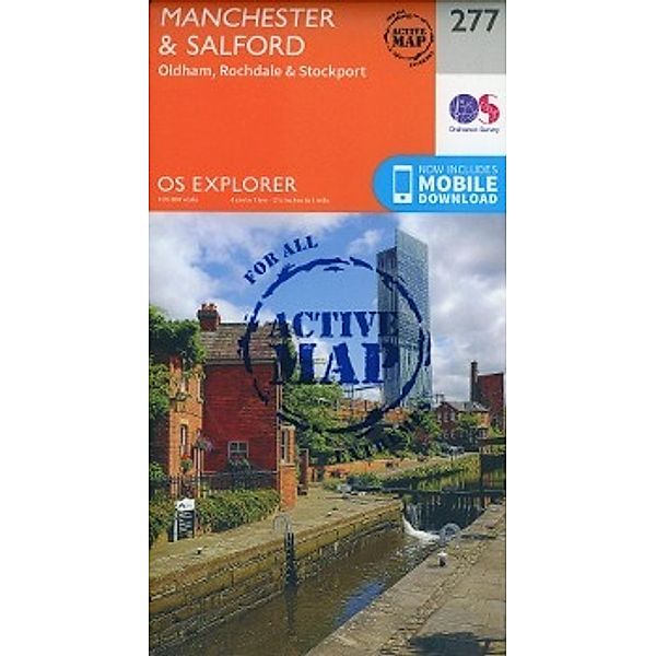 Ordnance Survey: Manchester and Salford 1 : 25 000, Ordnance Survey