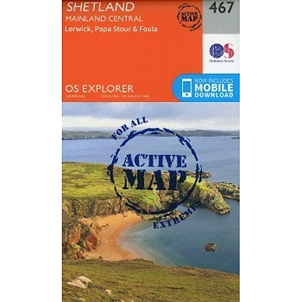 Ordnance Survey: Shetland - Mainland Central 1 : 25 000, Ordnance Survey