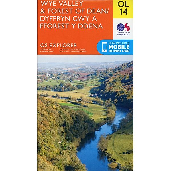 Ordnance Survey: Wye Valley and Forest of Dean 1 : 25 000, Ordnance Survey