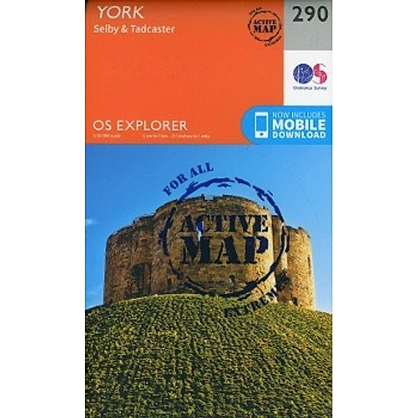 Ordnance Survey: York 1 : 25 000, Ordnance Survey