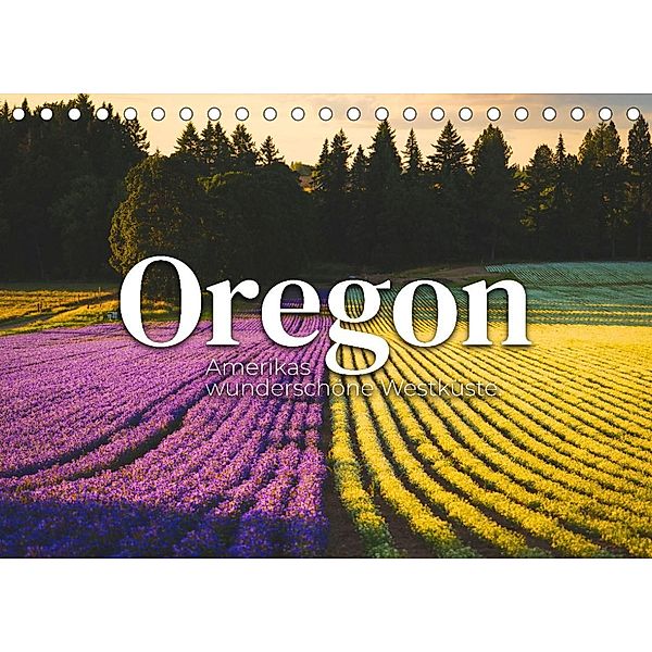 Oregon - Amerikas wunderschöne Westküste (Tischkalender 2022 DIN A5 quer), SF