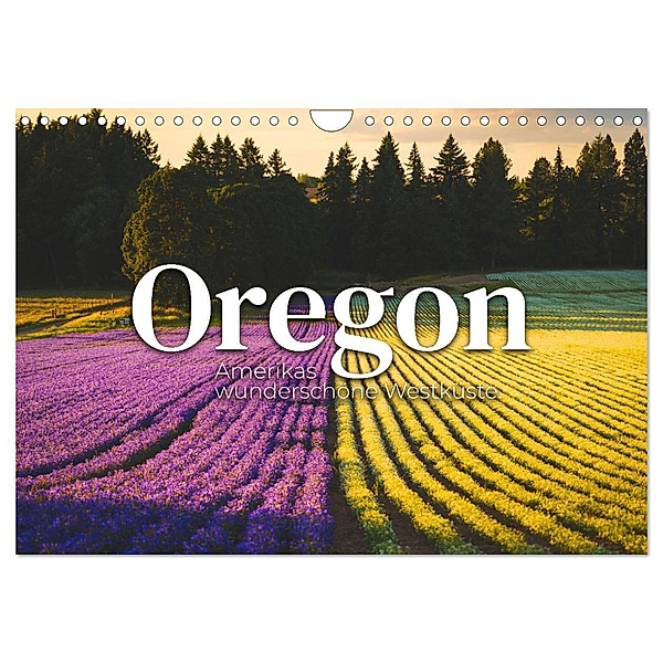 Oregon - Amerikas wunderschöne Westküste (Wandkalender 2024 DIN A4 quer), CALVENDO Monatskalender, Happy Monkey