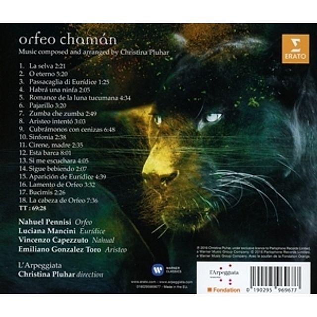 Orfeo Chamán CD von Pluhar jetzt online bei Weltbild.de bestellen