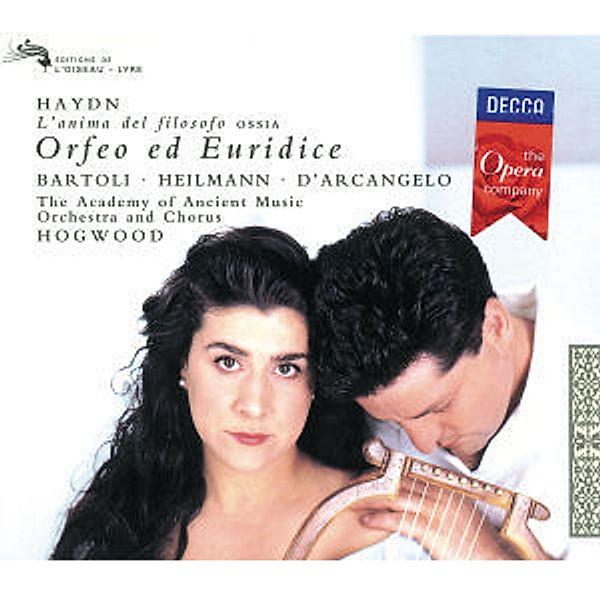 Orfeo Ed Euridice (Ga), Bartoli, Heilmann, Hogwood, Aam