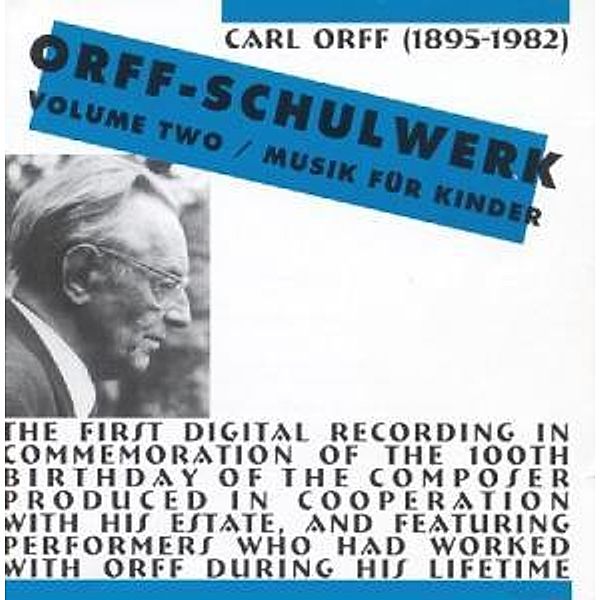 Orff-Schulwerk,Vol. 2: Musik Für Kinder, Diverse Interpreten