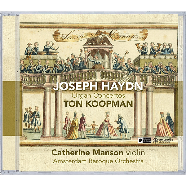 Organ Concertos, Ton Koopman, C. Manson, Amsterdam Baroque Orchestra