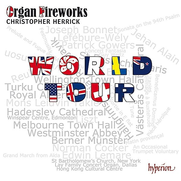 Organ Fireworks World Tour, Christopher Herrick