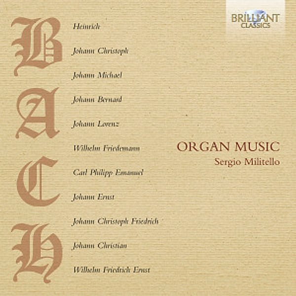 Organ Music, Bach (Familie)