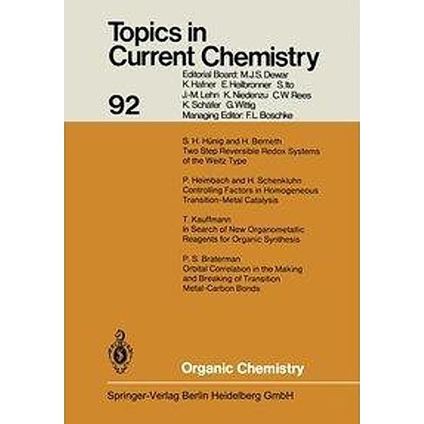 Organic Chemistry, Kendall N. Houk, Christopher A. Hunter, Michael J. Krische