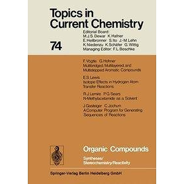 Organic Compounds, Kendall N. Houk, Christopher A. Hunter, Michael J. Krische