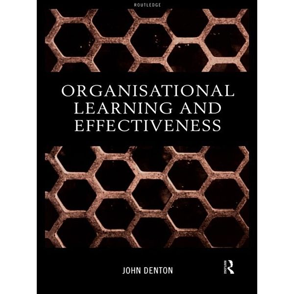 Organisational Learning and Effectiveness, Denton John