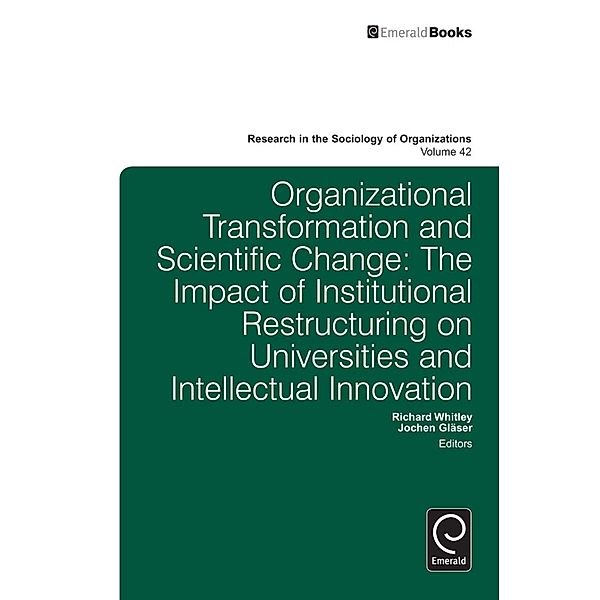 Organisational Transformation and Scientific Change