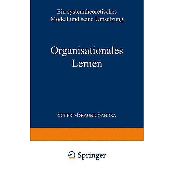 Organisationales Lernen / DUV Sozialwissenschaft, Sandra Scherf-Braune