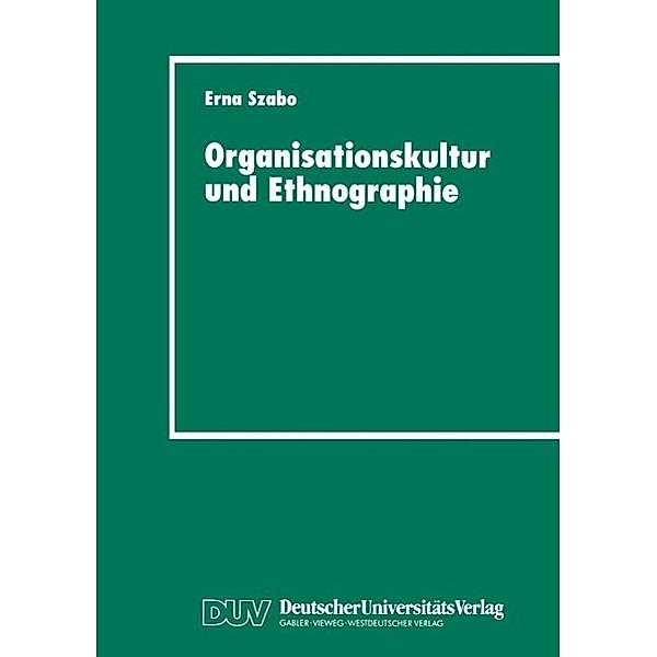 Organisationskultur und Ethnographie