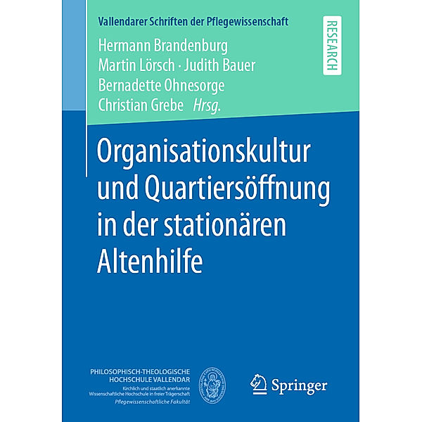 Organisationskultur und Quartiersöffnung in der stationären Altenhilfe