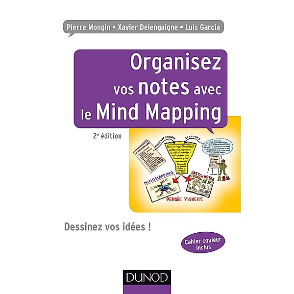 Organisez vos notes avec le Mind Mapping - 2e éd. / Efficacité professionnelle, Pierre Mongin, Xavier Delengaigne, Luis Garcia