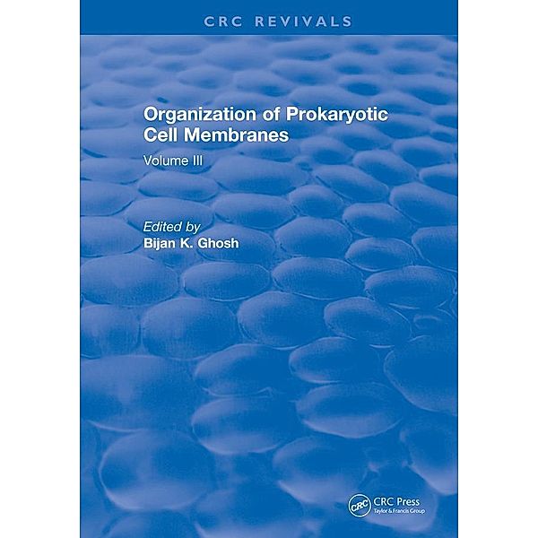 Organization of Prokaryotic Cell Membranes, Ghosh