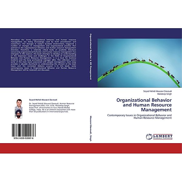 Organizational Behavior and Human Resource Management, Seyed Mehdi Mousavi Davoudi, Mandeep Singh
