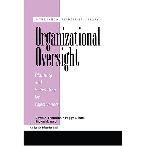 Organizational Oversight, Peggy Stark, David A. Erlandson, Sharon Ward