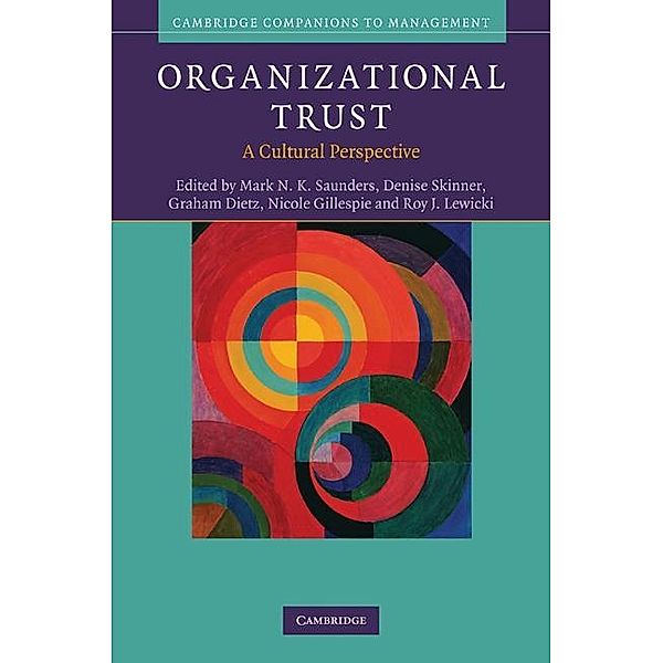 Organizational Trust / Cambridge Companions to Management