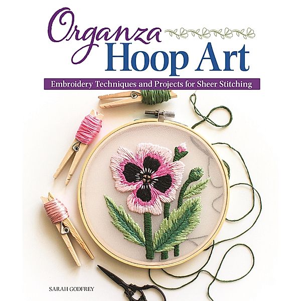 Organza Hoop Art, Sarah Godfrey