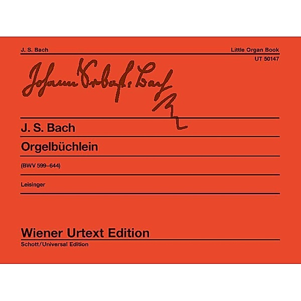Orgelbüchlein, Orgelbüchlein