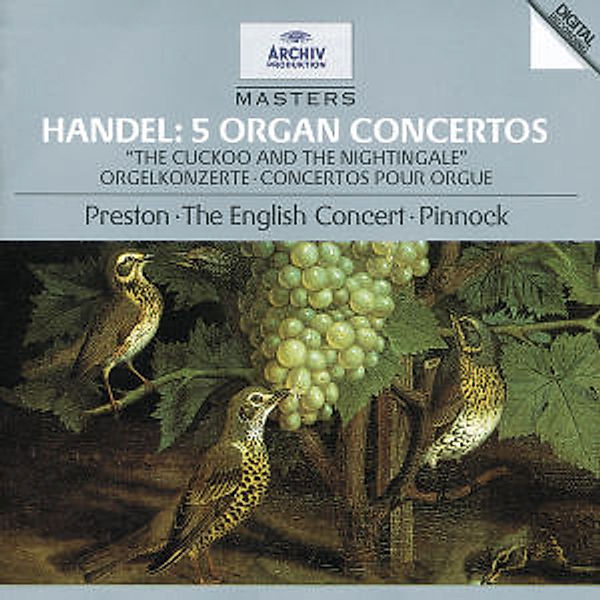 Orgelkonzerte.Hmv 290,295,308,309,310, Simon Preston, Trevor Pinnock, Ec