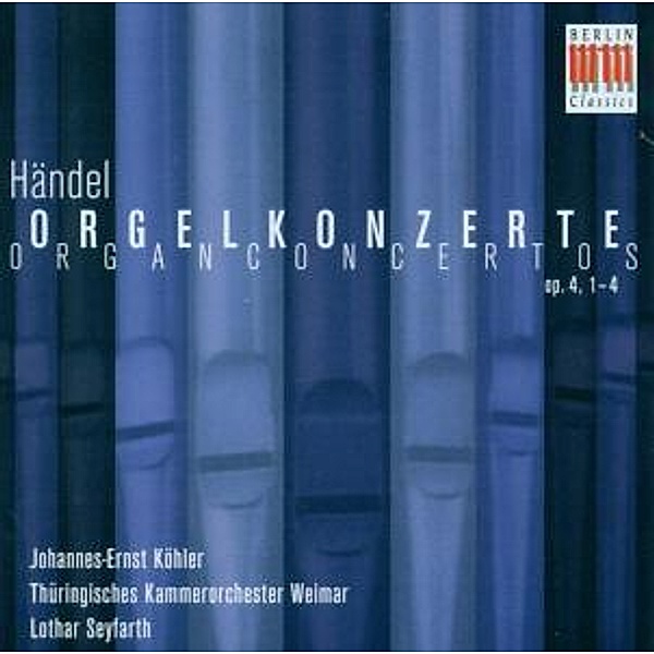 Orgelkonzerte Op.4,1-4, J.E. Köhler, Seyfarth, Thüringisches Ko