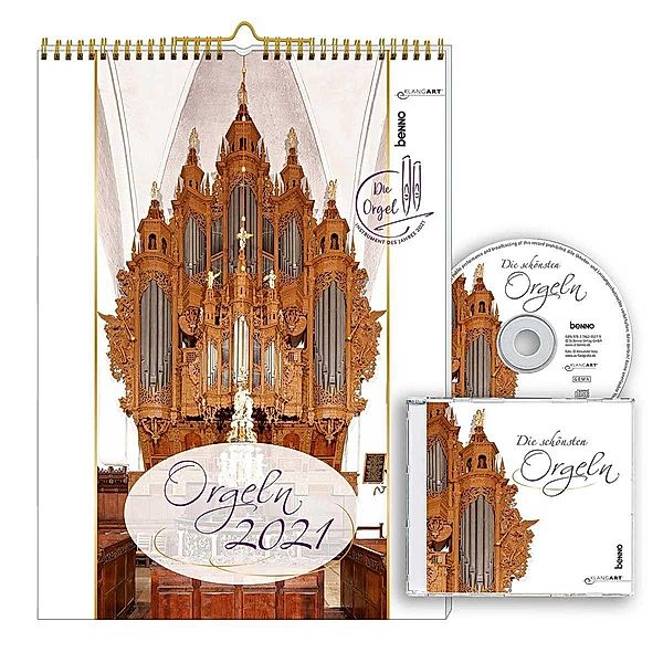 Orgeln 2021, m. 1 Audio-CD