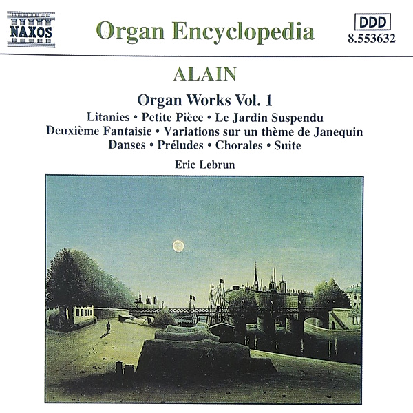 Orgelwerke Vol.1, Eric Lebrun