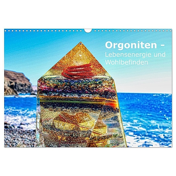 Orgoniten - Lebensenergie und Wohlbefinden (Wandkalender 2024 DIN A3 quer), CALVENDO Monatskalender, Karsten Suppelt