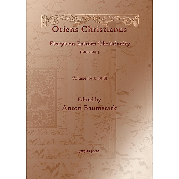 Oriens Christianus (1901-1941)