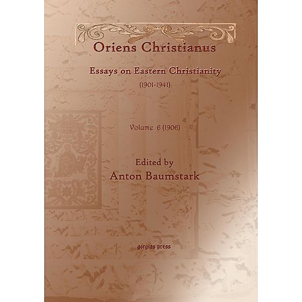 Oriens Christianus (1901-1941)