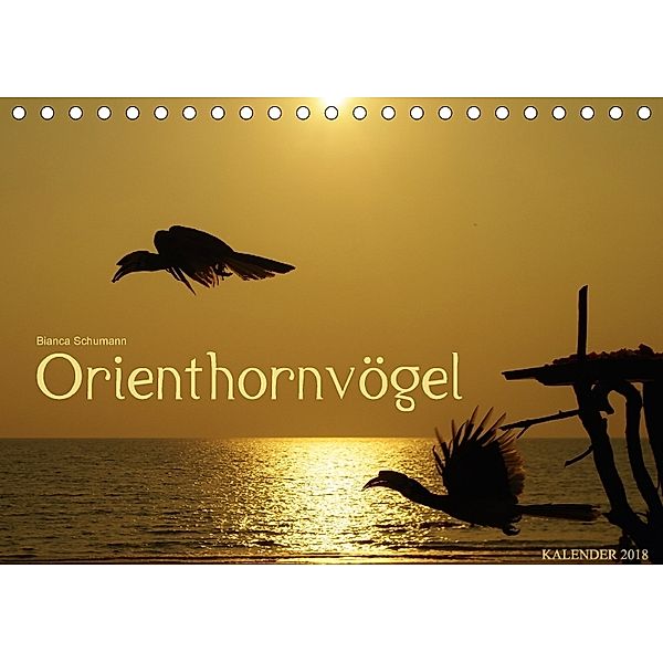 Orienthornvögel (Tischkalender 2018 DIN A5 quer), Bianca Schumann