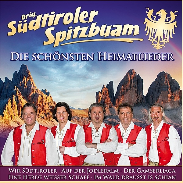 Orig. Südtiroler Spitzbuam - Die schönsten Heimatlieder 2CD, Orig.Südtiroler Spitzbuam