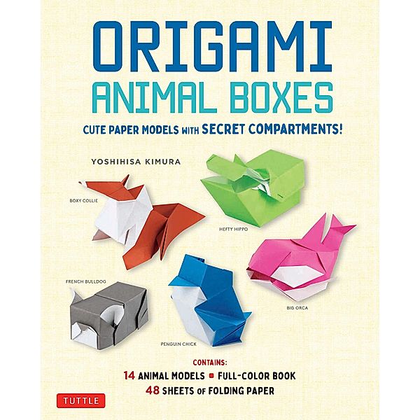 Origami Animal Boxes Kit, Kimura Yoshihisa