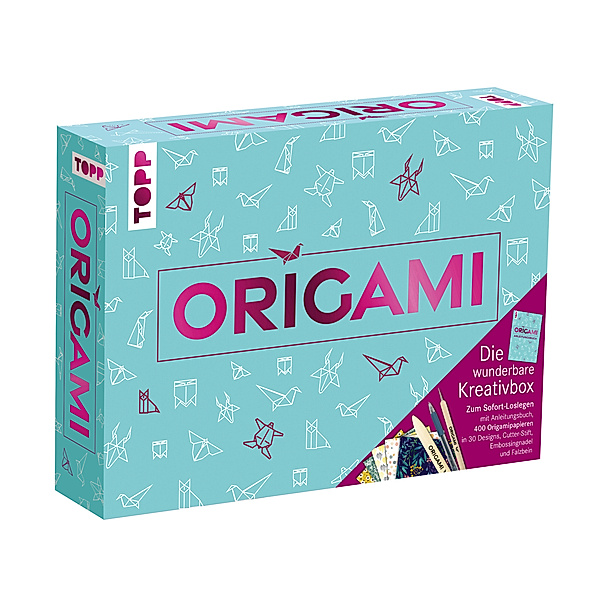 Origami - Die wunderbare Kreativbox. Mit Anleitungsbuch und Material, Armin Täubner