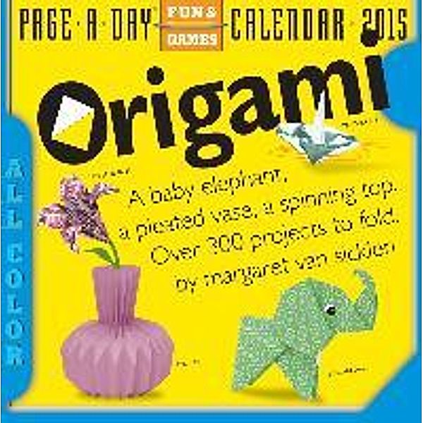 Origami Page-A-Day, Workman Publishing, Margaret Van Sicklen