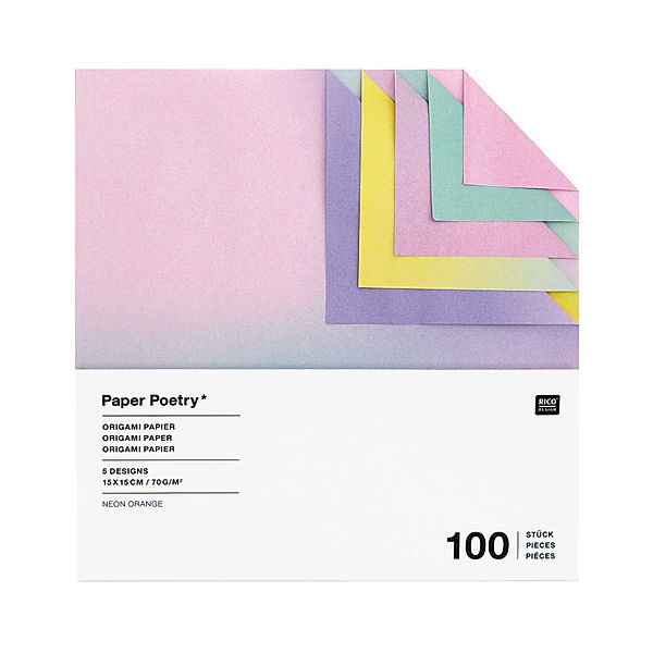 Origami-Papier DUO COLOR - BLURRY GRADIENT 100 Blatt